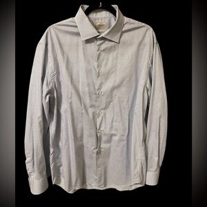 dress fitted shirt Dress Shirt in White Classic and Tailored Elegance M